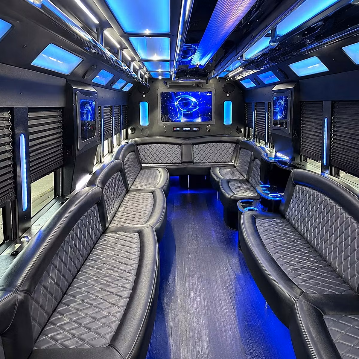 party bus interior