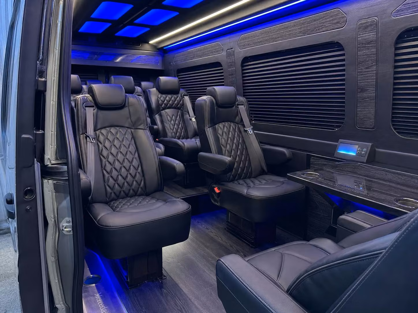 sprinter van transportation for groups and events across glendale