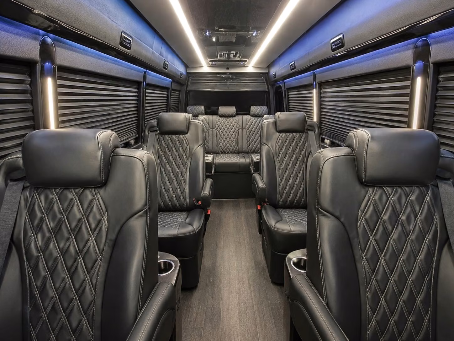 sprinter van with driver interior